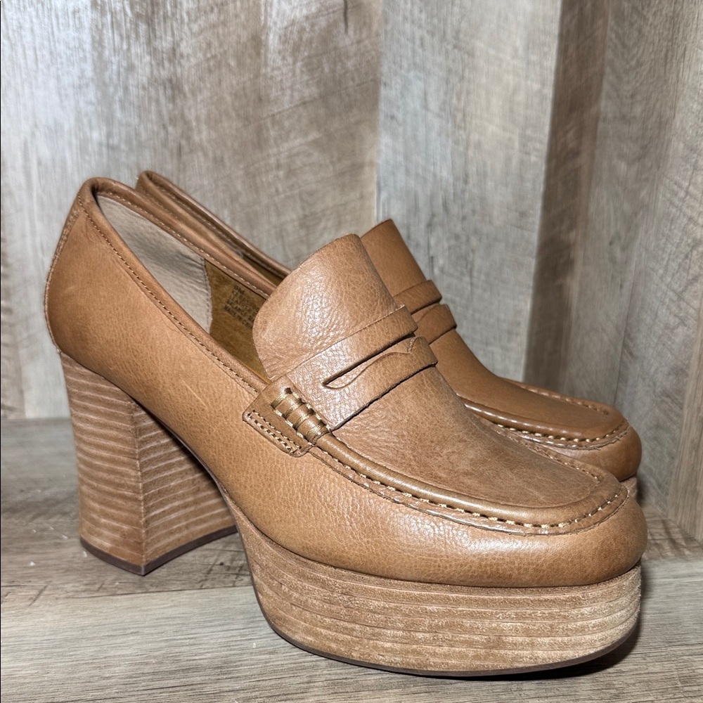 Kork-Ease Barbara Platform Penny Loafers - Picture 3 of 11